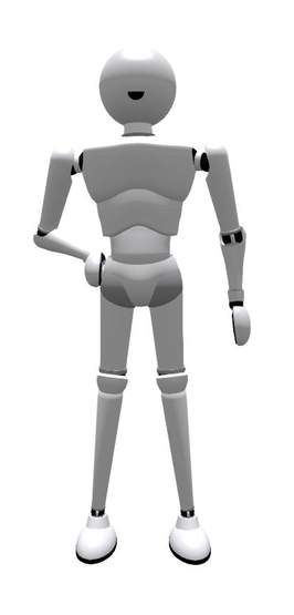 Blank Robot White | Dreamland Metaverse - OpenSim Region Hosting ...
